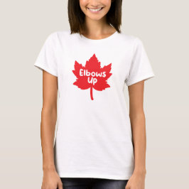 Camiseta Elbows Up Canadá