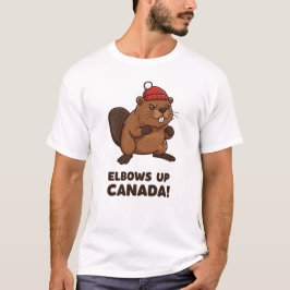 Camiseta Elbows Up Canadá