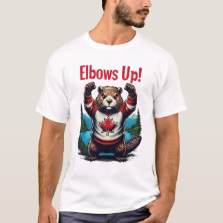 Camiseta Elbows Up Canadá