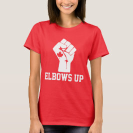 Camiseta Elbows Up Canada - Orgulhoso canadense
