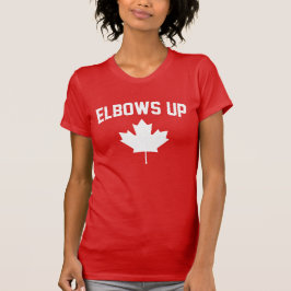 Camiseta Elbows Up Canada - Orgulhoso canadense