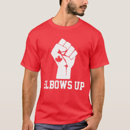 Camiseta Elbows Up Canada - Orgulhoso canadense