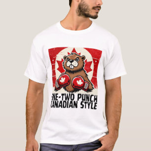 Camiseta Elbows Up Canadá Tarifas Contrárias Canadenses Bea