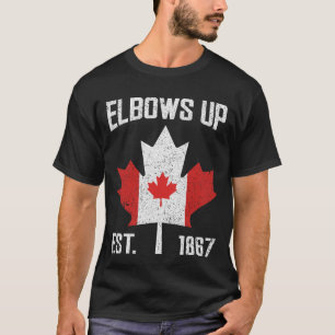 Camiseta Elbows Up Canada True North Strud Canadense
