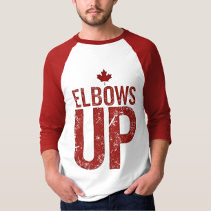 Camiseta Elbows Up - Seja forte para o Canadá
