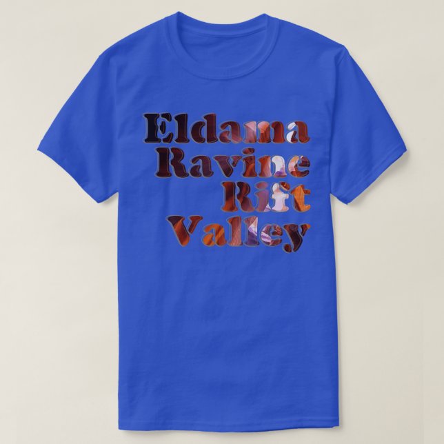 Camiseta Eldama Ravine Rift Valley (Frente do Design)