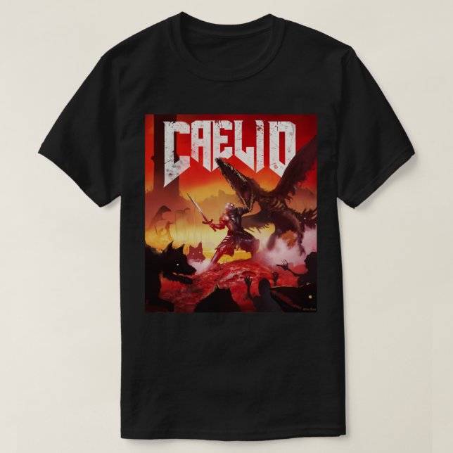 Camiseta Elden Ring - Caelid Essential  (Frente do Design)
