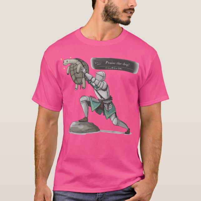 Camiseta Elden Ring Louva O Cão (Frente)