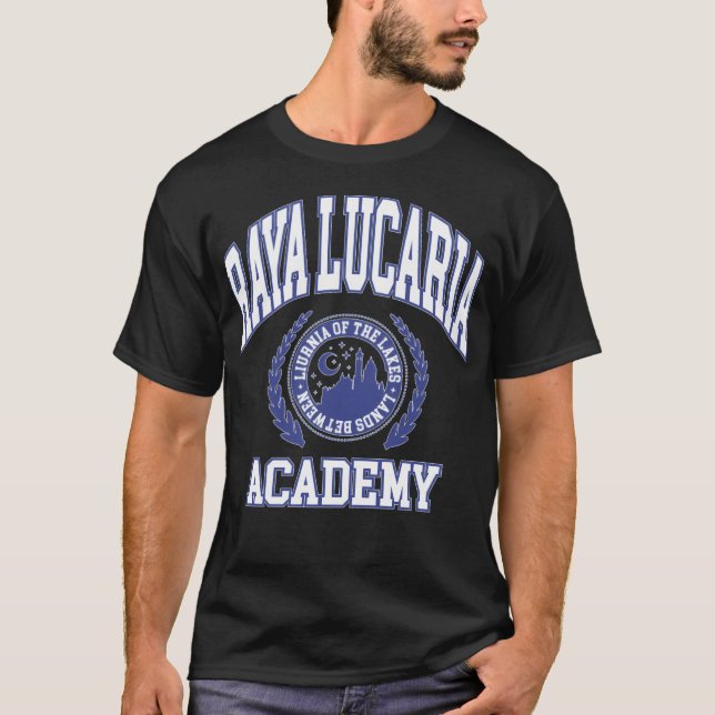 Camiseta Elden Ring Raya Lucaria Academia Clássica (Frente)