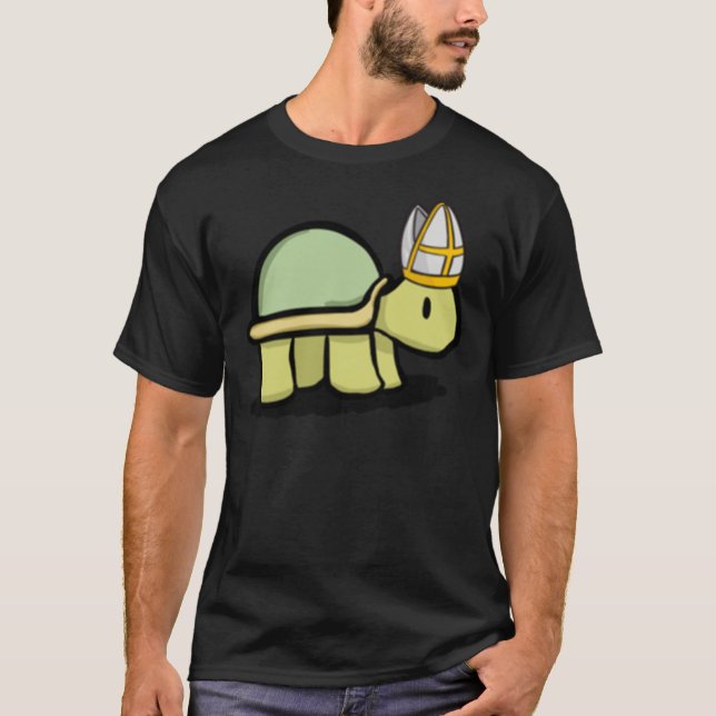 Camiseta Elden Ring tartaruga-papa - design do lado mais pe (Frente)