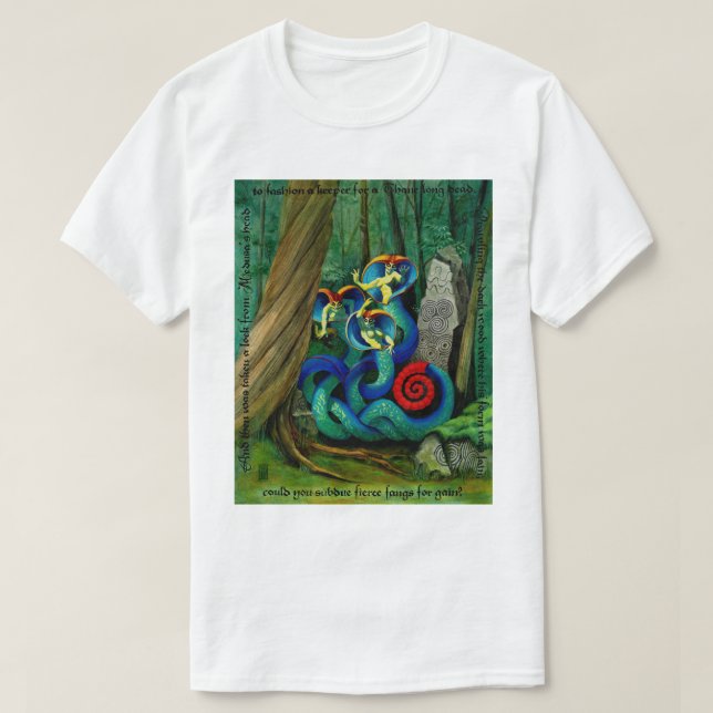 Camiseta Elder Barrow Gorgon (Frente do Design)