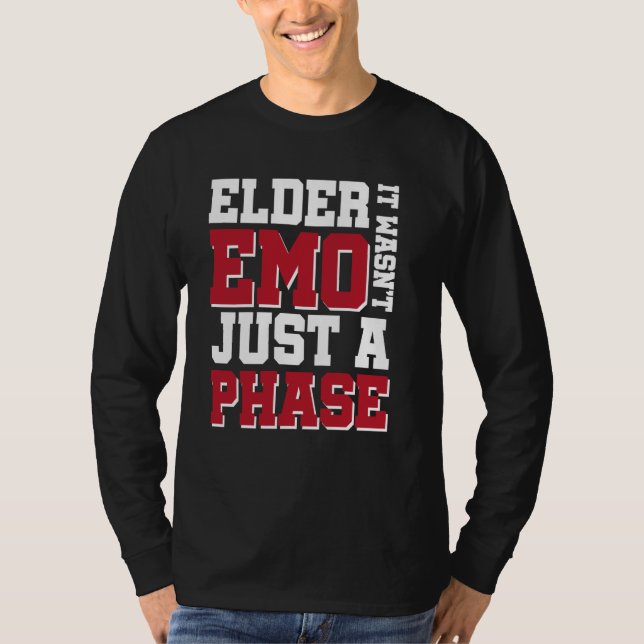 Camiseta Elder Emo Não foi apenas uma fase (Frente)