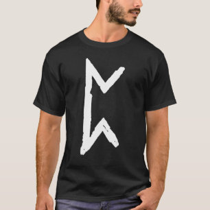 Camiseta Elder Futhark Rune Perthro - Letra P