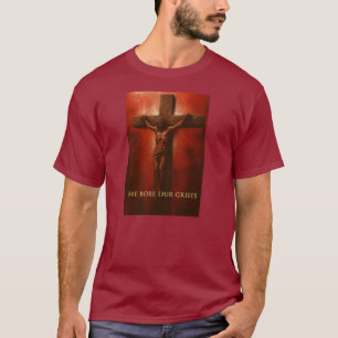 Camiseta ✝️ Ele Adorou Nossos Grades - Camisa-T
