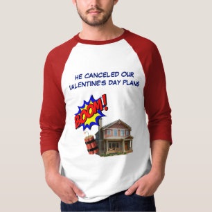CAMISETA ELE CANCELAU OS NOSSOS PLANOS DE DIA DE OS NAMORAD