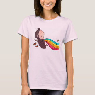 Camiseta Ele canta no Rainbows