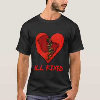 Camiseta Ele Cirurgia Aberta Ele Cirurgia Recupere-se