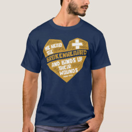 Camiseta Ele cura os corações quebrados