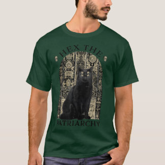 Camiseta Ele é a bruxa feminista negra patriarca