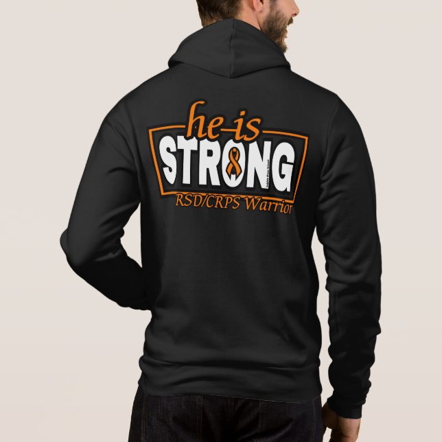 CAMISETA ELE É FORTE...RSD/CRPS (Verso)