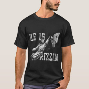 Camiseta Ele É Muito Engraçado Meme Cristão de Basquete Pás