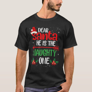 Camiseta Ele é o Casal malvado que combina com Pajama