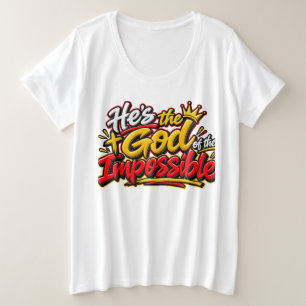 Camiseta Ele é o Deus do possível