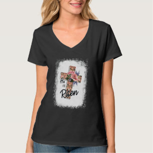 Camiseta Ele É O Dia Do Felz pascoa Risen Para Resgate Cris