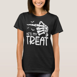Camiseta Ele é o meu tratado e ela é o meu esqueleto de Cas