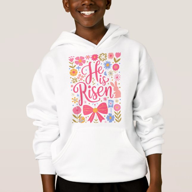 Camiseta Ele é Raisen Páscoa-61415 (Frente)