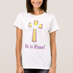 Camiseta Ele é Risen Cross