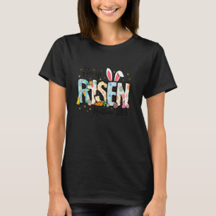 Camiseta Ele é Risen Jesus, Felz pascoa Cristã, Criança