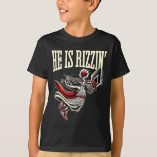 Camiseta Ele É Rizzin Engraçado Jesus Sketll Meme