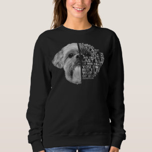 Camiseta Ele É Seu Amigo Seu Parceiro Seu Cão Shih Tzu D