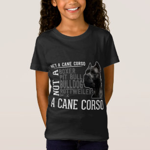 Camiseta Ele é um Corso Cane, Excelente Homens, Criança de