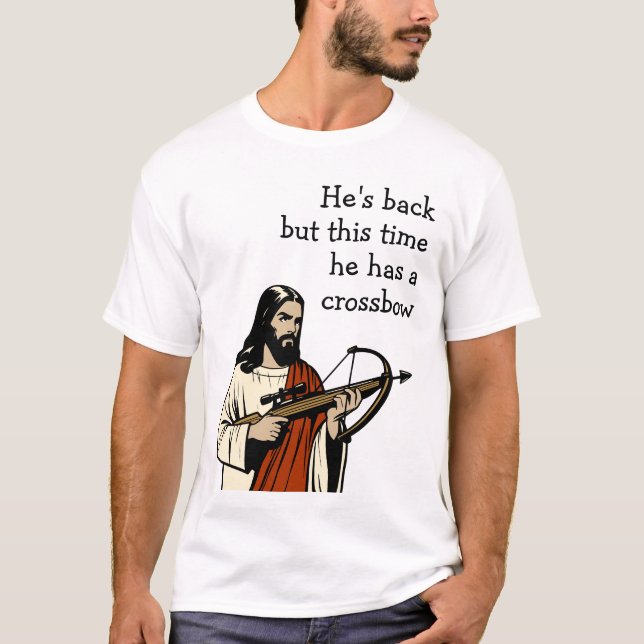 Camiseta Ele Está de Volta (Frente)