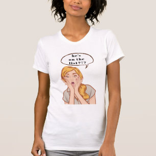 Camiseta Ele está na lista?