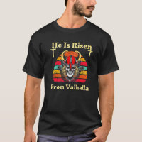 Ele Está Riscado De Valhalla Vintage Viking Skull
