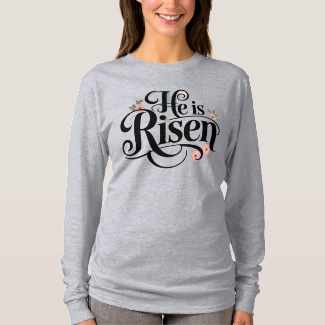 Camiseta Ele Está Risen (Frente)
