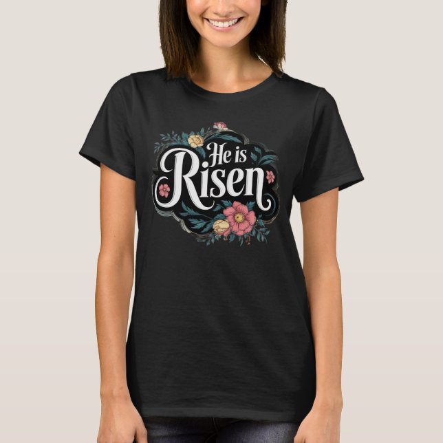 Camiseta Ele Está Risen (Frente)