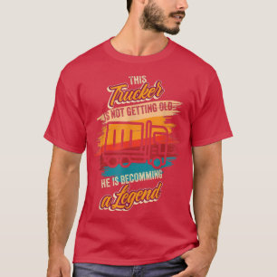 Camiseta Ele está se tornando uma lenda Truque de Hoje