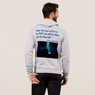 Camiseta Ele está vindo para a Cinza masculina