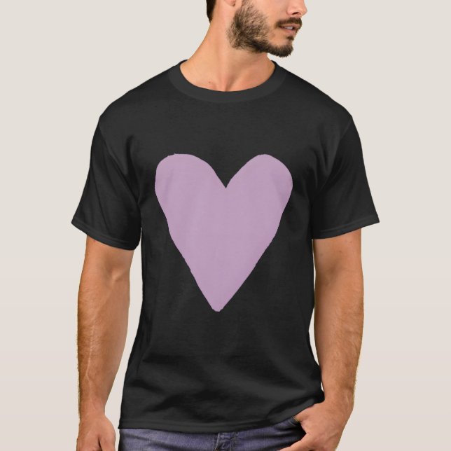 Camiseta Ele Forma Símbolo Amor Bondade Paz K Flor (Frente)