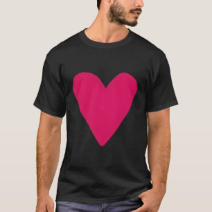 Camiseta Ele Forma Símbolo Amor Bondade Paz Ruby