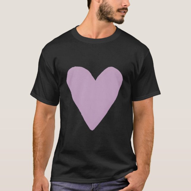 Camiseta Ele Forma Símbolo Amor Gentileza Paz Flor K (Frente)