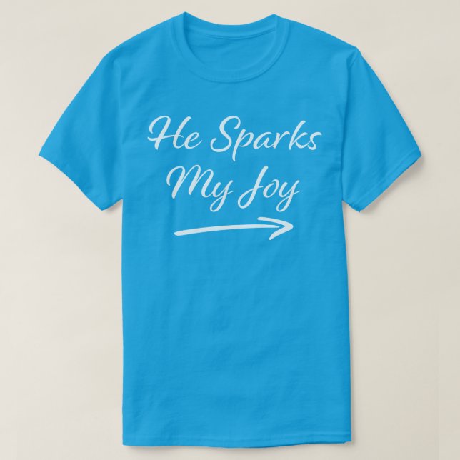 Camiseta Ele Ganha Minha Alegria (Frente do Design)