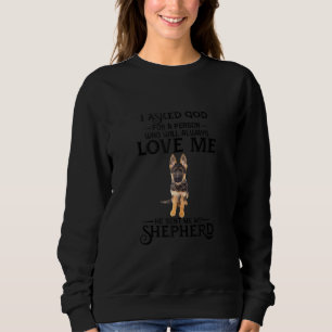 Camiseta Ele Me Enviou O German shepherd Do Meu Cachorro.