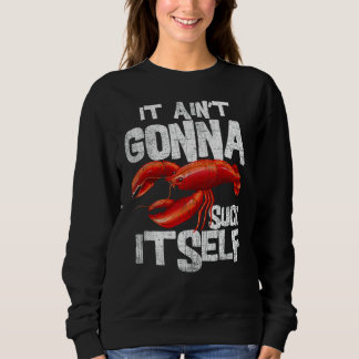 Camiseta Ele não vai se sujar - Engraçado Crawfish ferve P