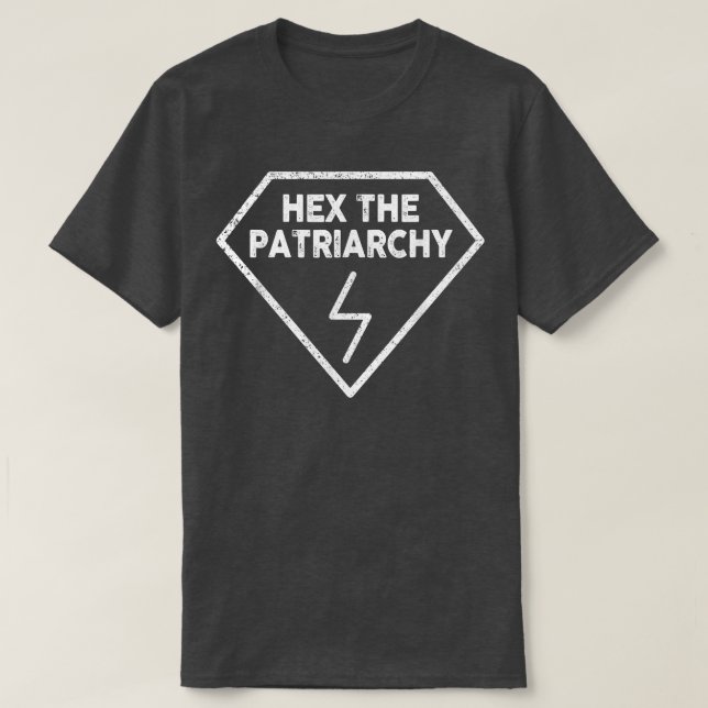 Camiseta Ele O Feminismo Patriarcado Bruxa Feminista Wicca (Frente do Design)