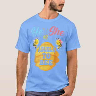 Camiseta Ele Ou Ela Abuela Para Ser O Que Será O Gênero